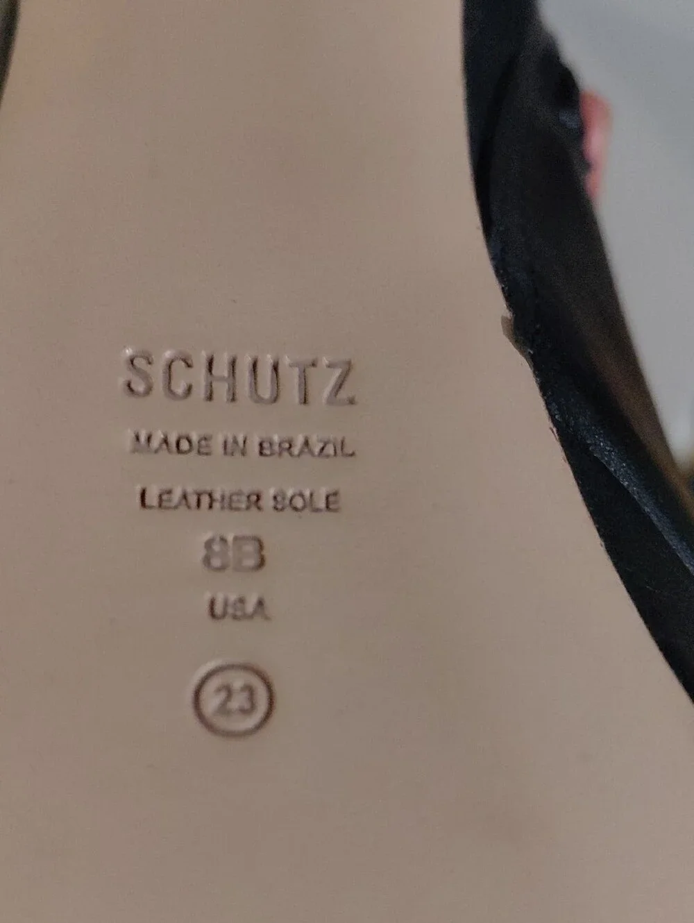 Schutz Black Leather Over-the-Knee Pointed-Toe Boots